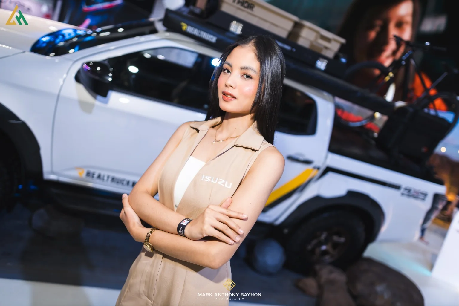 Christine at Isuzu event