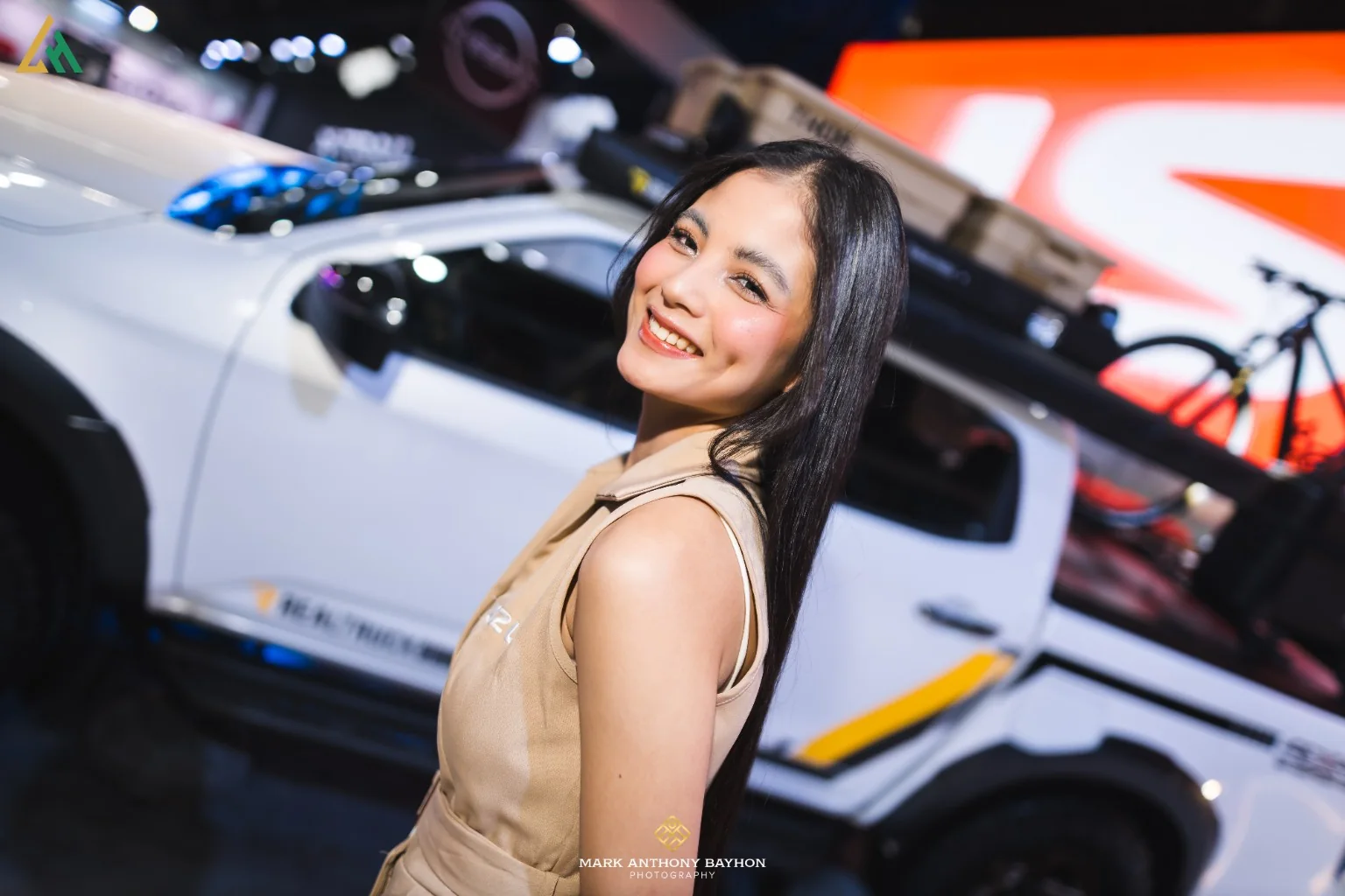 Christine at Isuzu event