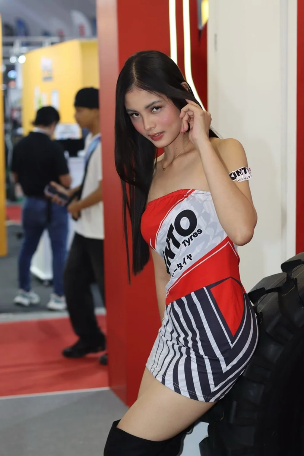 Christine at Kinto Tyres brand activation