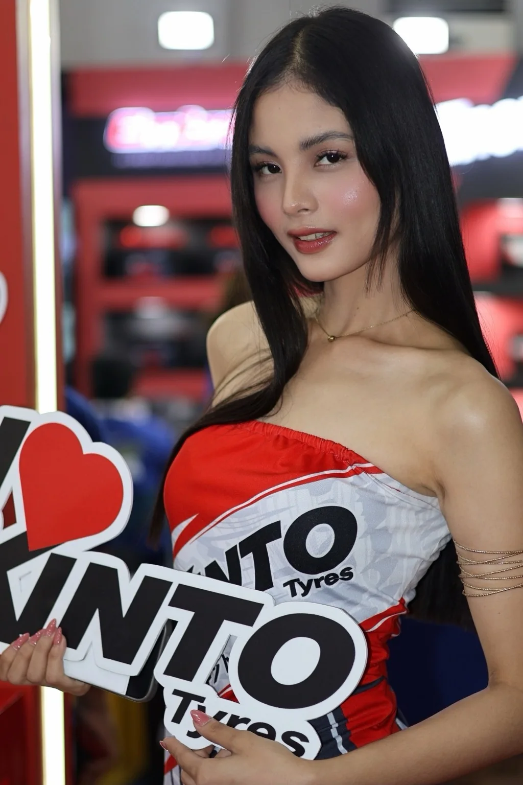 Christine at Kinto Tyres brand activation